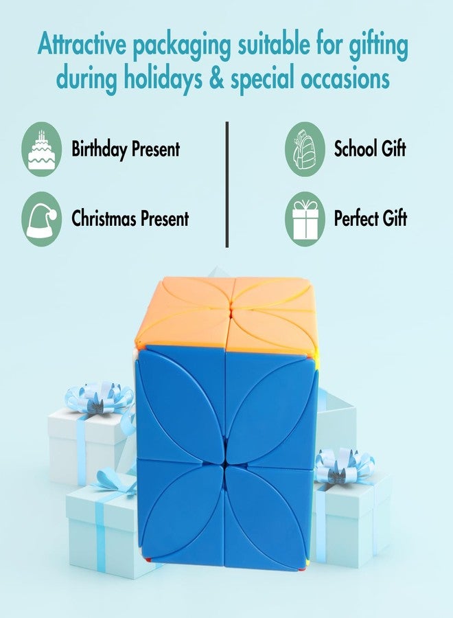 aCADZO Clover Plus Cube Puzzle Gift for Kids & Adults Brain Teaser Toy (Clover Plus Cube_Stickerless) - Image 5